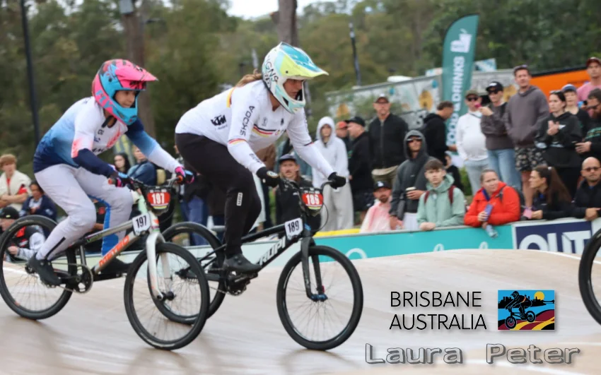 Sie betrachten gerade Laura Peter bei der BMX-Weltmeisterschaft in Australien