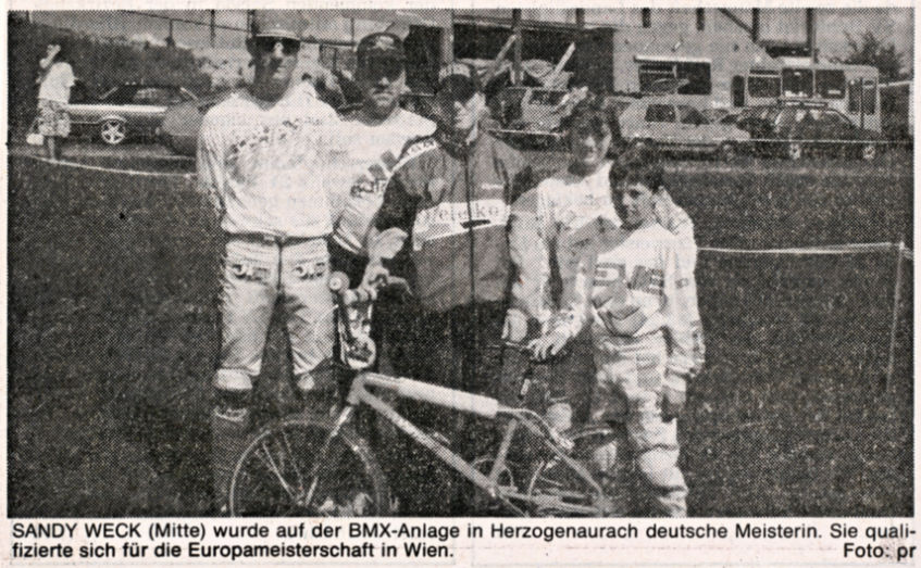 Read more about the article 1994 BMX-Meisterschaft in Herzogenaurach