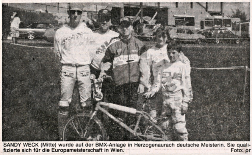 Sie betrachten gerade 1994 BMX-Meisterschaft in Herzogenaurach