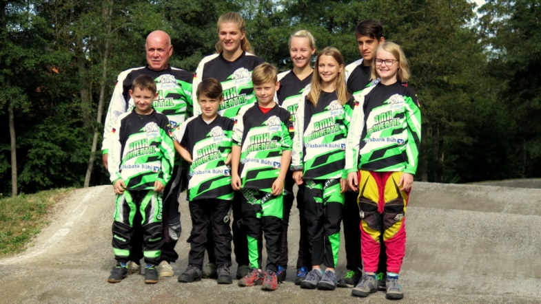 Bmx- Gruppenfoto RSV Falkenfels Bühlertal 